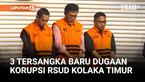 Komisi Pemberantasan Korupsi (KPK) kembali menetapkan dan menahan tiga tersangka baru dalam pengembangan penyidikan kasus dugaan korupsi proyek pembangunan RSUD Kolaka Timur, yang berawal dari operasi tangkap tangan (OTT) pada Agustus 2025.
