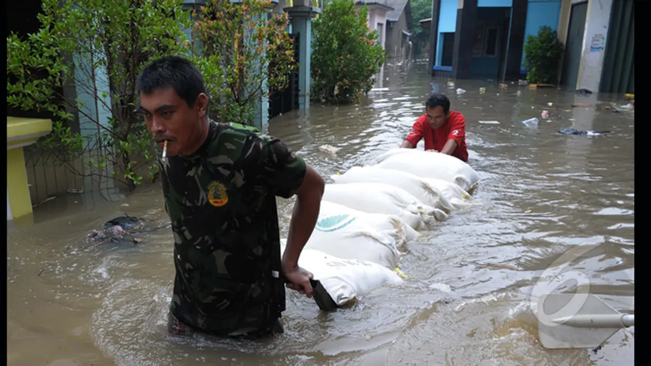 Banjir Kepung Kawasan Tangerang