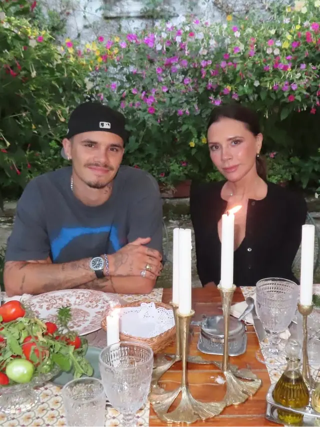 Victoria Beckham saat rayakan ulang tahun putranya. [@victoriabeckham]