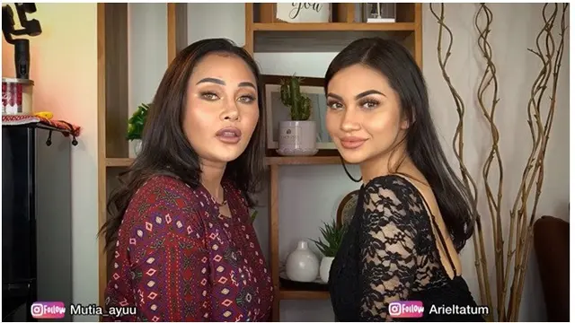 7 Potret Kebersamaan Mutia Ayu dan Ariel Tatum, Disebut Mirip Bak Saudara