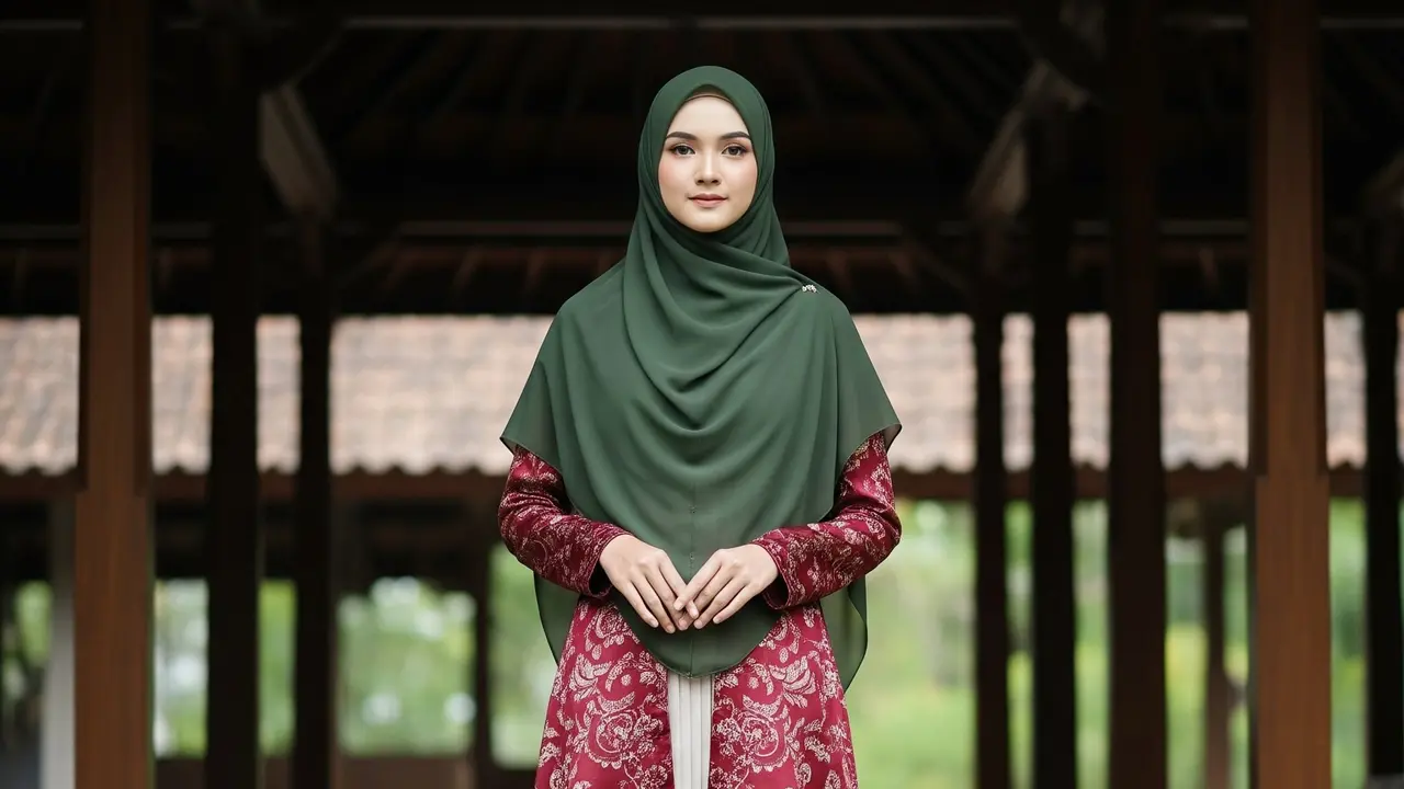 Model Gamis Brokat Full Payet Terbaik 2025