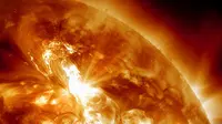 Ilustrasi matahari meledak pemicu kiamat (NASA)
