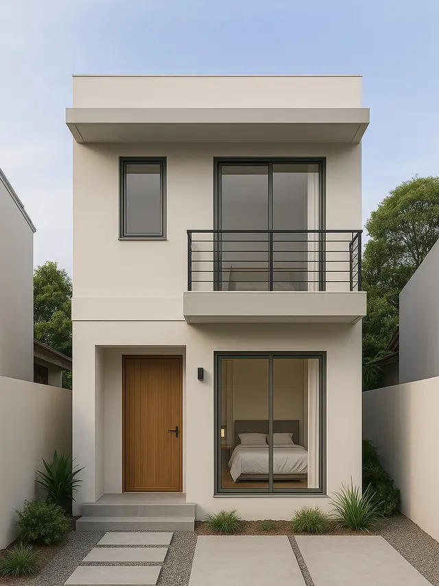 Desain Rumah 6x9 Atap Datar Minimalis