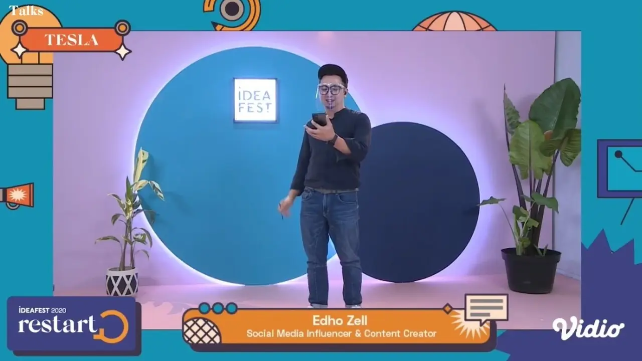 Dari Gagal Jadi Mapan, Edho Zell Bagikan Kisah Inspiratifnya di Ideafest 2020