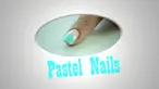 Simak tutorial nail art kuku pastel yang feminin.