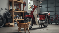 Cara Ampuh Bersihkan Motor dari Kencing Kucing Tanpa Air, Dijamin Bebas Bau Pesing