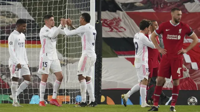 FOTO: Gagal Taklukkan Real Madrid, Liverpool Tersingkir dari Liga Champions