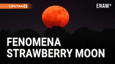 Strawberry Moon, Hiasi Langit dan Pukau Pengamat Bintang di Belahan Utara