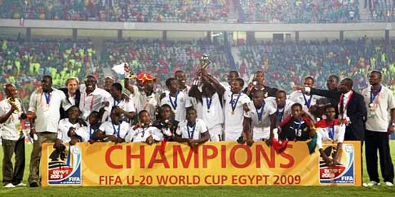 Ghana Juara PD U-20 (© AFP 2009)