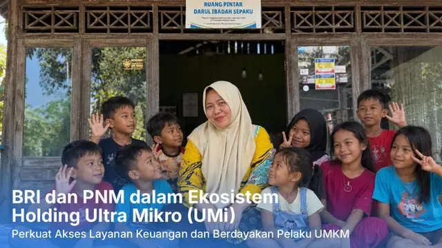 Nasabah PNM Mekaar, Mawiyah yang merintis usaha dari Holding Ultra Mikro di Sepaku, Kalimantan Timur.