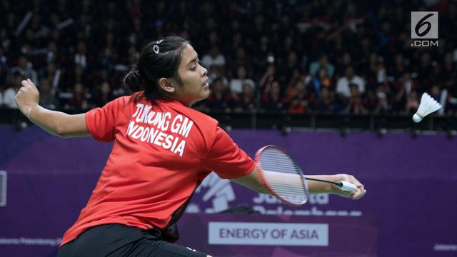 Gregoria Mariska Tunjung Buka Kemenangan atas Jepang