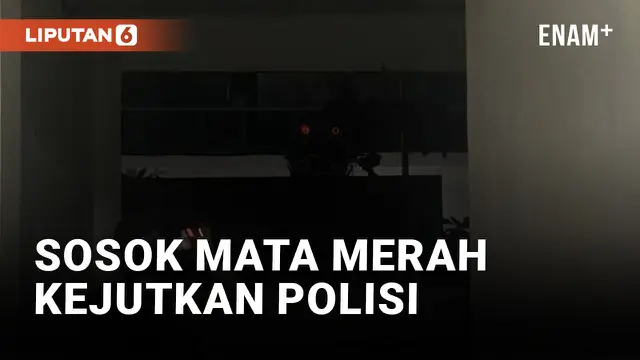 Polda Kalbar Unggah Penampakan Sosok Mata Merah