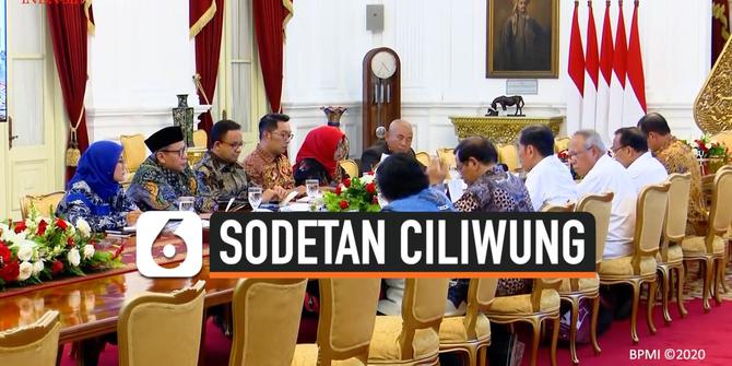 VIDEO: Jokowi Minta Anies Segera Bebaskan Lahan Proyek Sodetan Ciliwung