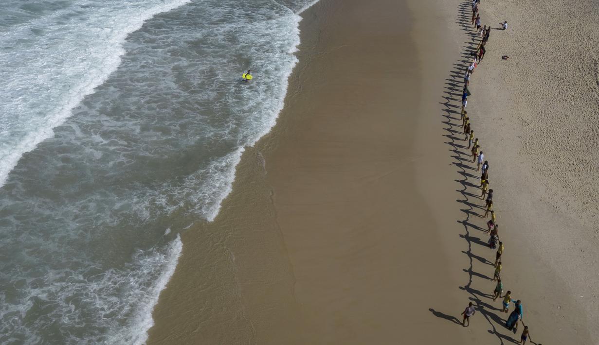 Hari Laut Sedunia dirayakan setiap tahun pada tanggal 8 Juni. (AP Photo/Bruna Prado)