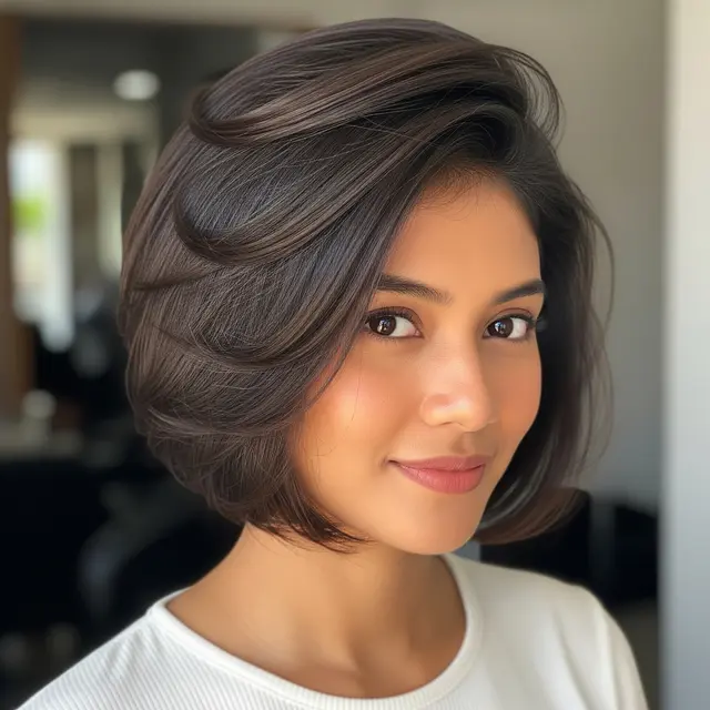 Gaya Rambut yang Bikin Wajah Terlihat Lebih Tirus dan Manis (Image by Gemini AI)