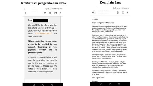 Pesanan Online Kue Durian Wanita Ini Tak Sesuai Ekspetasi, Sungguh Mengecewakan