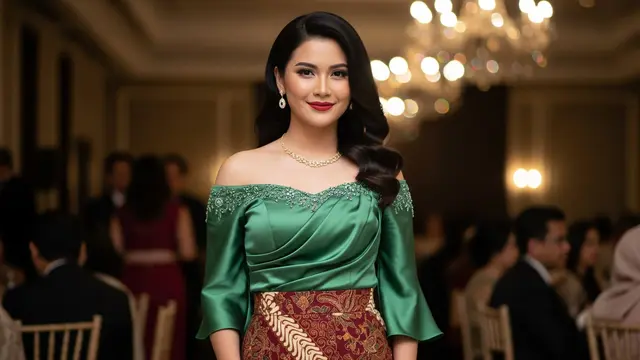 Model Atasan Kutubaru Bawahan Kain Batik yang Memukau