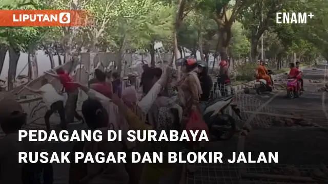 Beredar video viral terkait ricuhnya para pedagang. Kejadian tersebut berada di kawasan Kenjeran Watu-watu, Surabaya