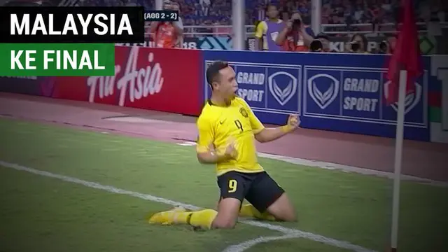 VIDEO: Highlights Semifinal Leg II Piala AFF 2018, Thailand Vs Malaysia 2-2
