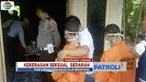 Gelar rekonstruksi pemerkosaan sedarah, Polres Tanggamus hadirkan pelaku, yakni ayah dan dua anak lelaki.