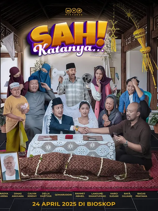 Poster film Sah Katanya... (Foto: Dok. MVP Pictures)