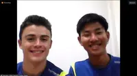 Manuel Gonzalez dan Keminth Kubo dari Yamaha VR46 Master Camp Team (ist)