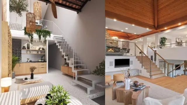 Desain Rumah Split Level Minimalis Sederhana