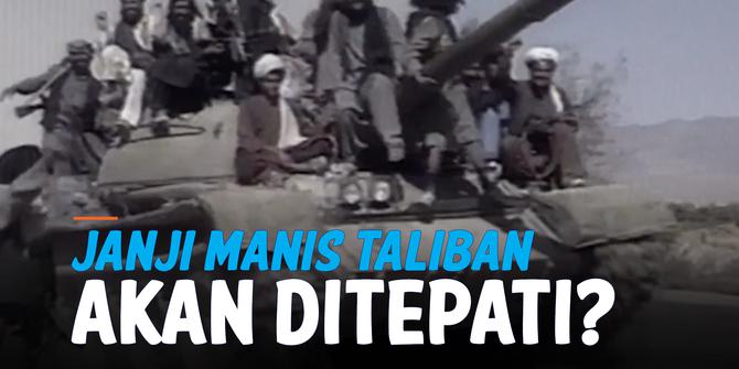 VIDEO: Akankah Taliban Tepati Komitmen Bentuk Afghanistan Islami dan Inklusif?