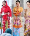Lihat di sini beberapa potret padu padan public figure pakai kebaya encim, dari Iriana Jokowi, Erina Gudono, sampai Raline Shah.