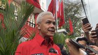 Ketua DPP PDIP Ganjar Pranowo di kantor DPP PDIP, Menteng, Jakarta Pusat, Kamis (14/8/2025). (Foto: Liputan6.com/Winda Nelfira).