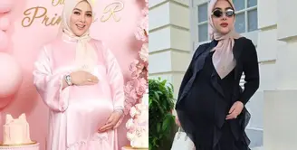 Lihat lagi beberapa potret gaya bumil pamer baby bump ala Syahrini.