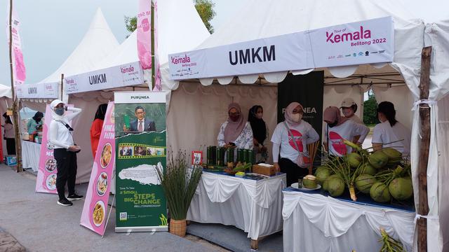 Angkat Perekonomian Daerah, Tour of Kemala Belitong 2022 Gaet UMKM Lokal
