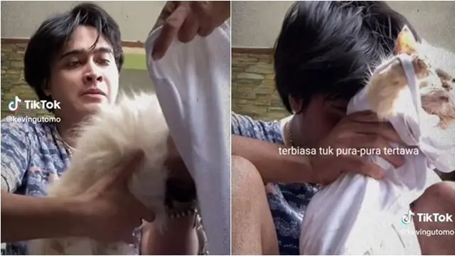 Momen Kevin Gutomo Kehilangan Kucing yang Menemaninya Sejak SMK, Bikin Nyesek