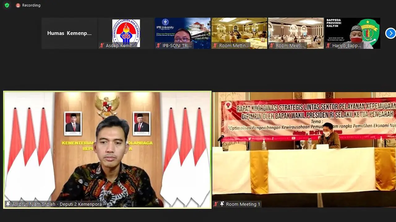Hasil Rumusan Sinergi Pengembangan Wirausaha untuk Pemulihan Ekonomi Nasional