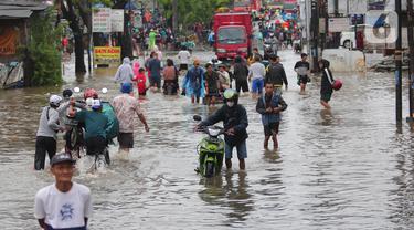 Banjir Ciledug, Jalan Penghubung Tangerang-Jakarta Putus