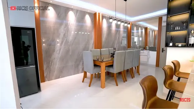 10 Potret Rumah Baru Food Vlogger Farida Nurhan, Dapur dan Mini Bar Estetik Banget