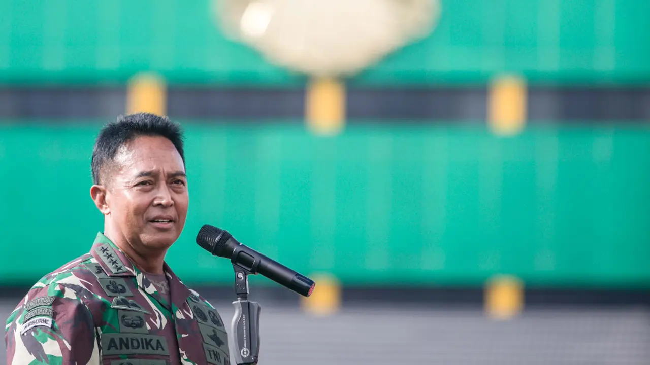 Kasad TNI Andika Perkenalkan Identitas Baru Aprilia Manganang