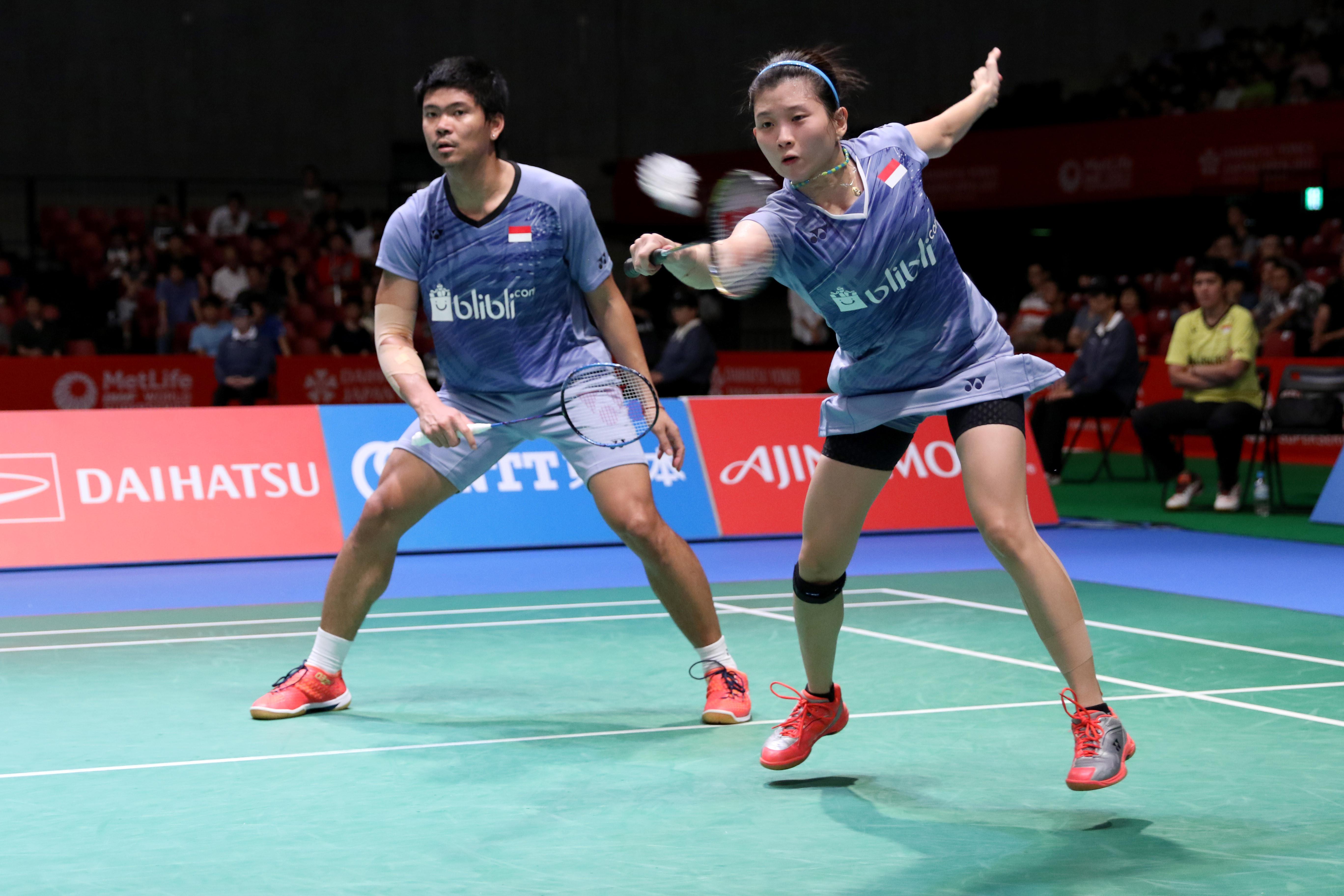 Ganda campuran Indonesia Praveen Jordan / Debby Susanto. (Humas PP PBSI)