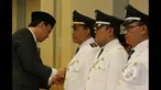 Gubernur DKI Jakarta Basuki Tjahaja Purnama melantik 701 pejabat eselon di lingkungan Pemerintah Provinsi (Pemprov) DKI di aula Gedung Blok G, kompleks Balai Kota, Kamis (22/1/2015). (Liputan6.com/Herman Zakharia)