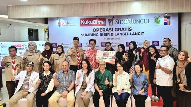Sido Muncul Kembali Gelar Operasi Gratis Sumbing Bibir, Hadirkan Harapan Baru 50 Anak-Anak di Bogor