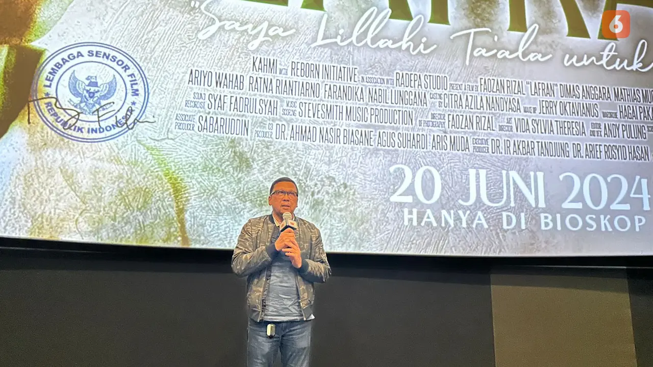 Ahmad Doli Kurnia nobar Lafran di Makassar (Liputan6.com/Istimewa)