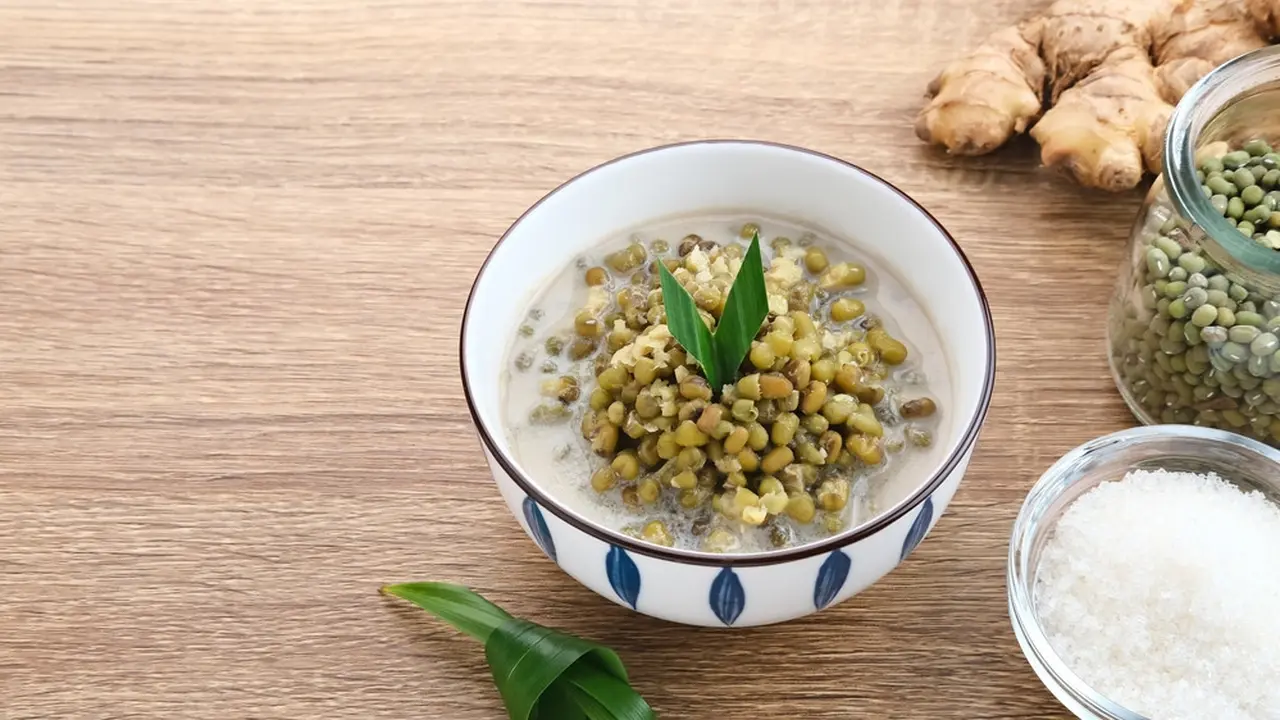 kolak kacang hijau