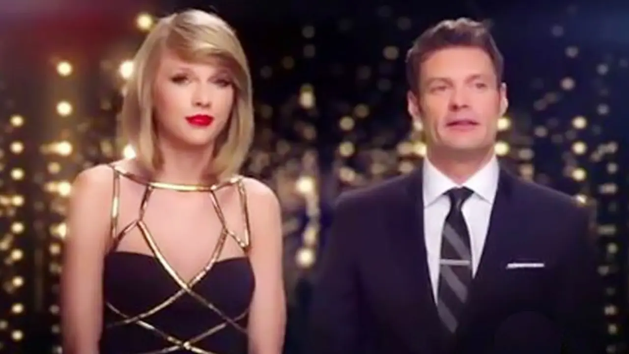Taylor Swift dan Ryan Seacrest