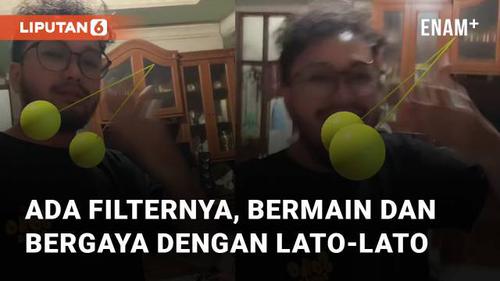 VIDEO: Ada Filternya, Bermain dan Bergaya dengan Lato-Lato Tanpa Ribet