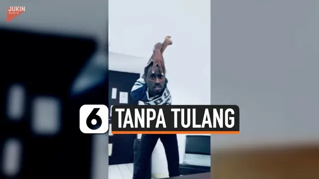 PRIA DIJULUKI MANUSIA TANPA TULANG KARENA LAKUKAN INI