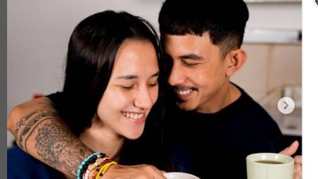 Dahlia Poland dan Fandy Christian (Foto: instagram fandych)
