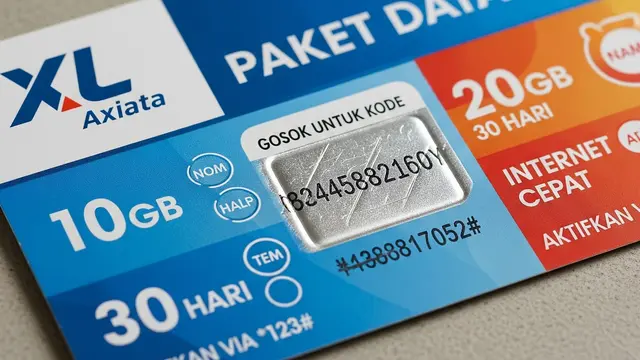Cara Memasukkan Voucher XL