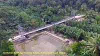Proyek Jembatan Gantung di Indonesia. Dok Kementerian PUPR