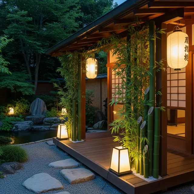 9 Desain Teras Rumah Ala Jepang, Harmonis dengan Alam