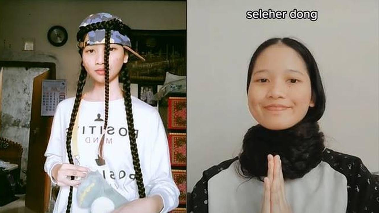 Gadis 19 Tahun Ini Disebut Rapunzel Lokal, Ini 6 Potret Unik Gaya Rambutnya